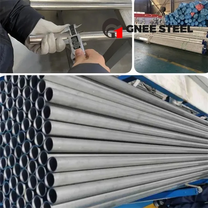 ASTM B161 nikkelötvözet 201 varrat nélküli cső