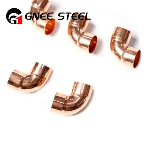 Réz nikkel 90 fokos LR könyök