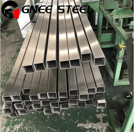 Hastelloy B zökkenőmentes négyzet alakú csövek